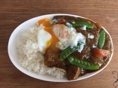 サッカー飯！豚レバーカレー